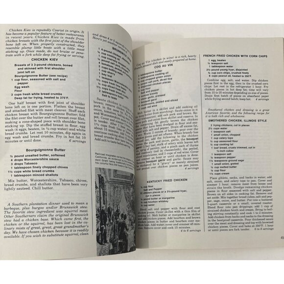 The President's Own White House Cookbook SC 1968 American Recipes Illust Vintage - Picture 12 of 13